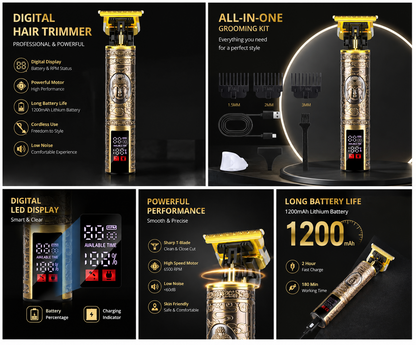 Premium Rechargeable Men's Trimmer