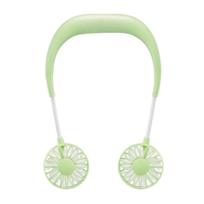 Rechargeable Neck Fan with RGB Light