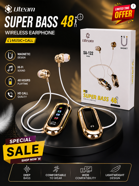 Uteam SA-122 Magnetic Wireless Earbuds