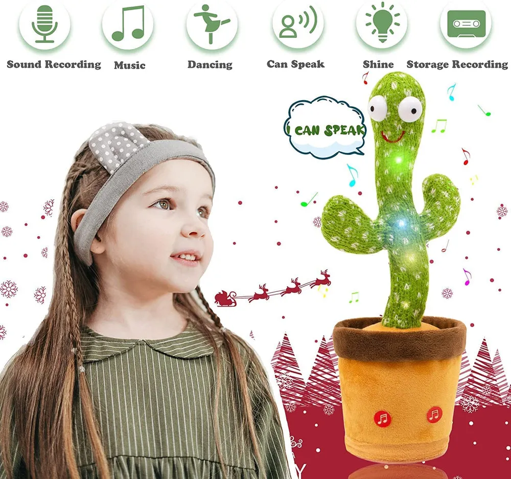Talking & Dancing Cactus Toy