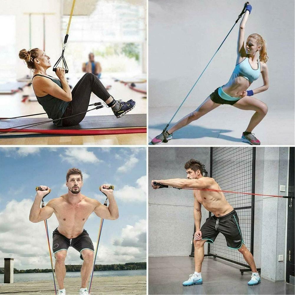 11PCS Premium Fitness Resistance Bands kit