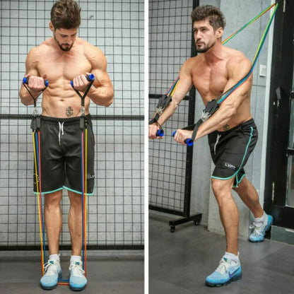 11PCS Premium Fitness Resistance Bands kit