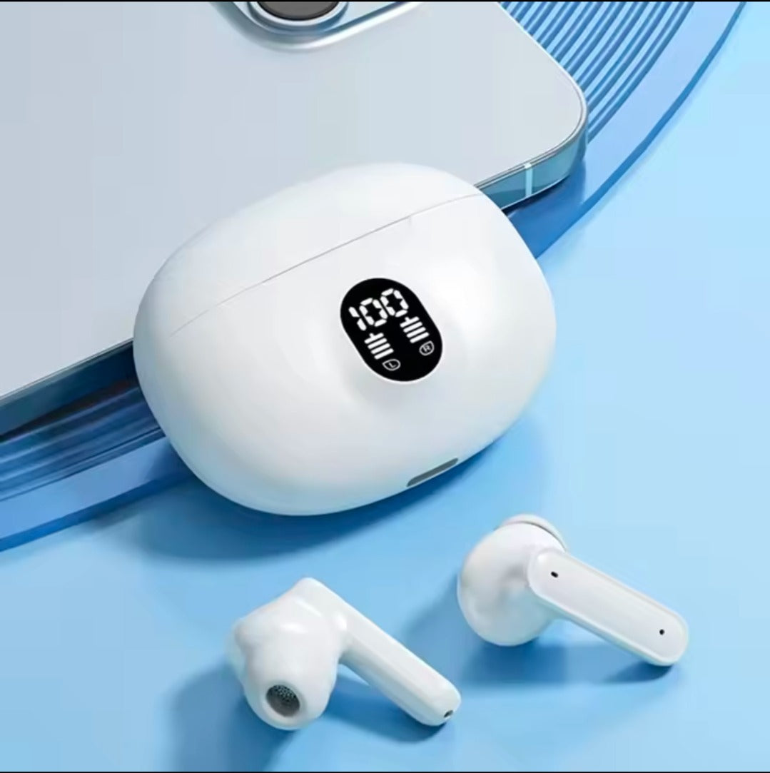 Wireless Earbuds with LED Display