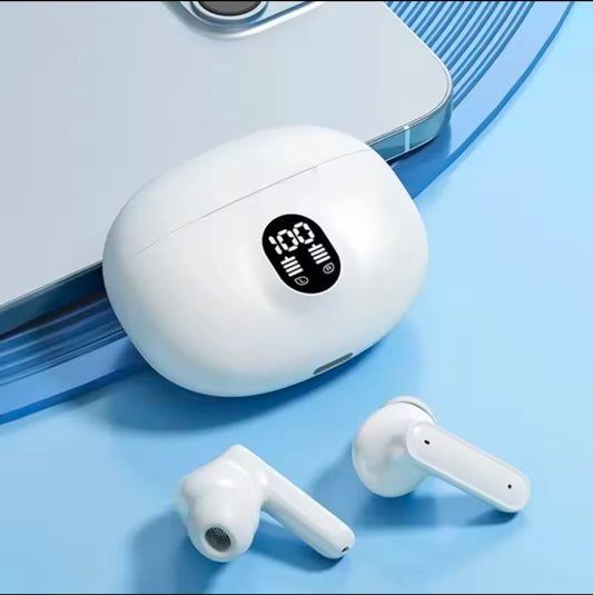 Wireless Earbuds with LED Display