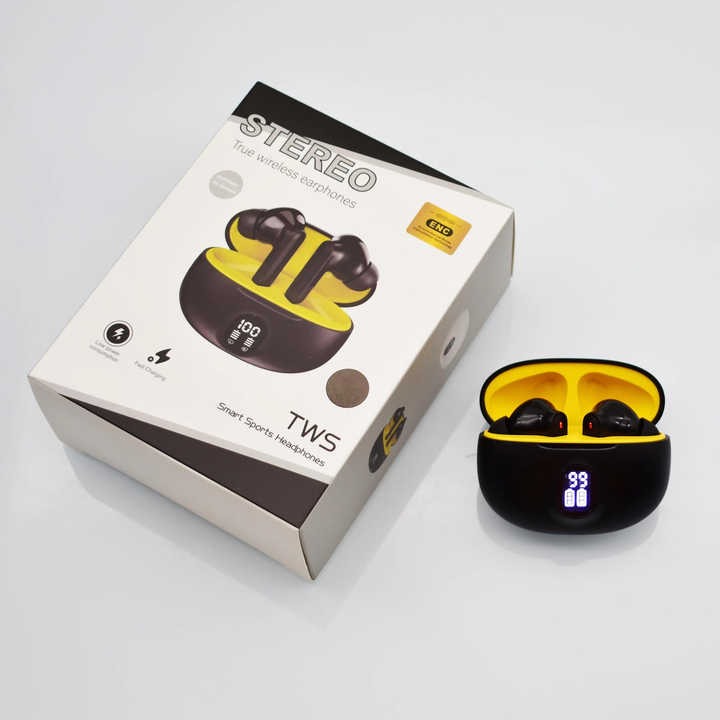 Wireless Earbuds with LED Display