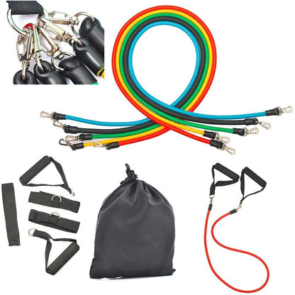 11PCS Premium Fitness Resistance Bands kit