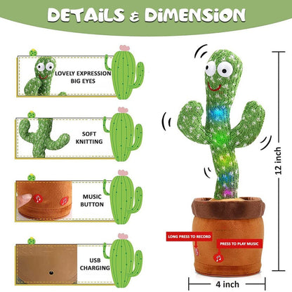 Talking & Dancing Cactus Toy