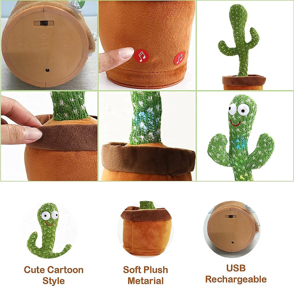 Talking & Dancing Cactus Toy